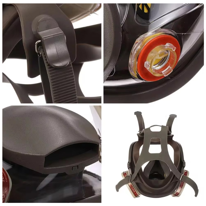 6800 Anti-Fog Gasmasker Indust - Dust Mask Construction recensie en prijs